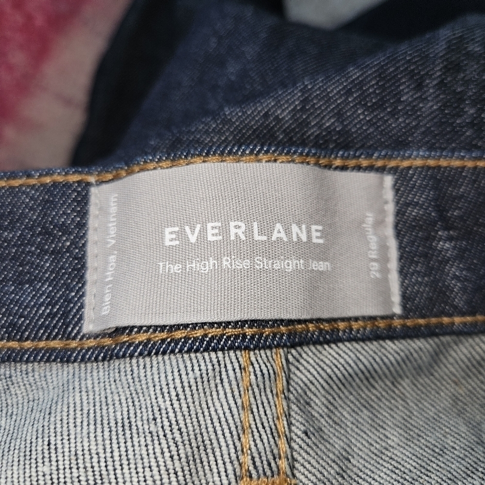 Everlane the high rise straight jean size 29 reg - Picture 6 of 6